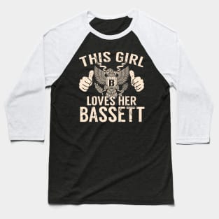 BASSETT Baseball T-Shirt